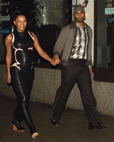 Picture of Phoenix Brown's mother Melanie Brown and Jimmy Gulzar